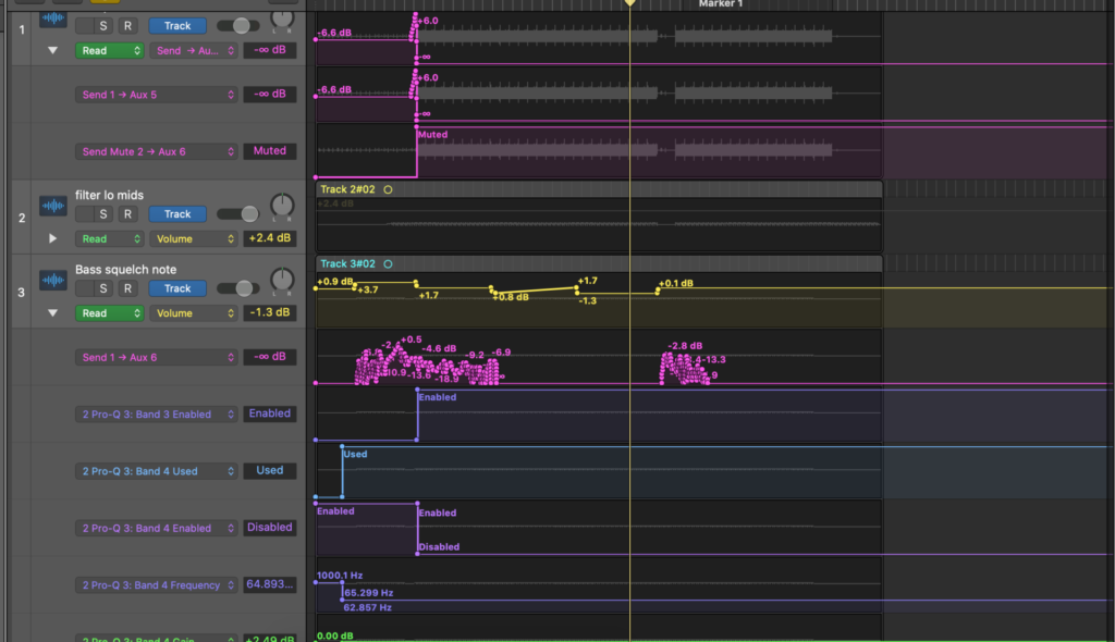 Automation to make the DAWless jam mix more varied